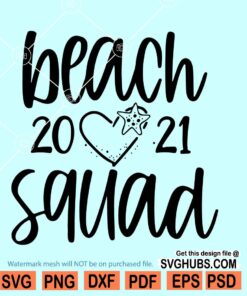 Beach Squad svg