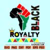 Black loyalty SVG