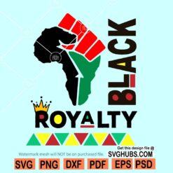 Black loyalty SVG