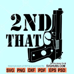I 2nd Second That SVG