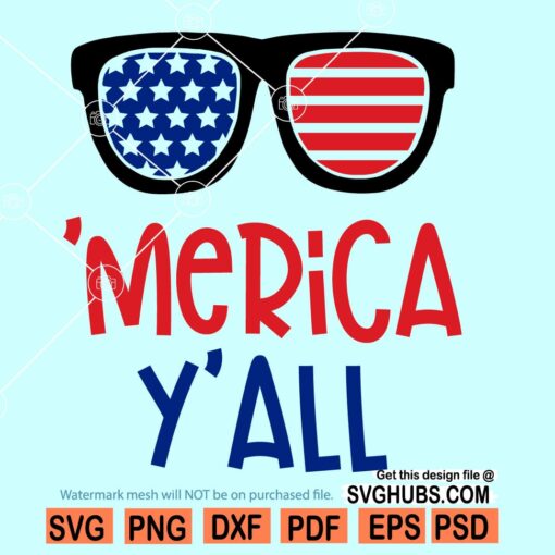 Merica Yall SVG