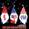 Three Patriotic gnomes SVG