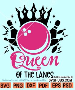 Queen of the lanes SVG