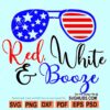 Red white and booze SVG