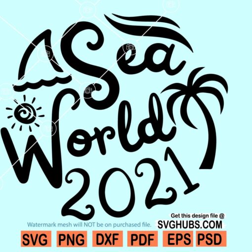 Sea world 2021 SVG
