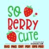 So berry cute SVG