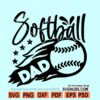 Softball dad SVG