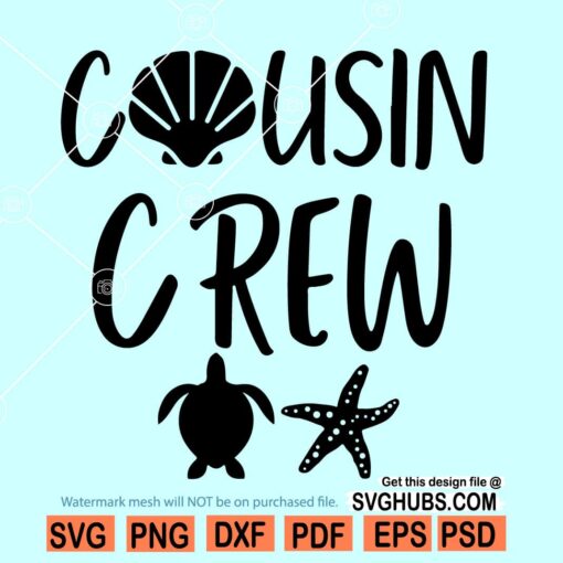 Summer cousin crew SVG