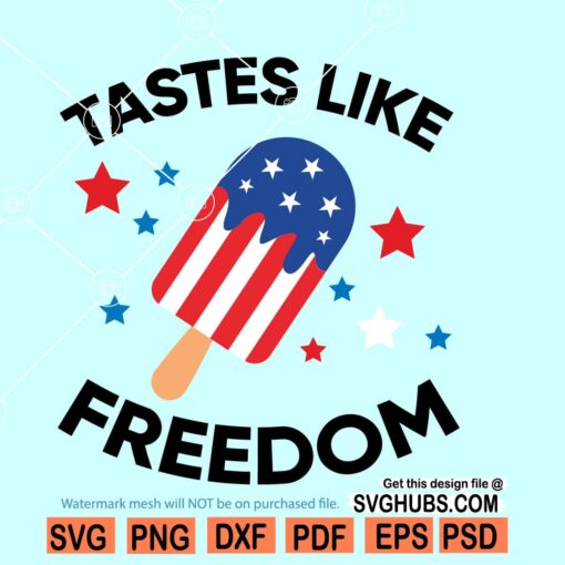 Tastes like freedom SVG