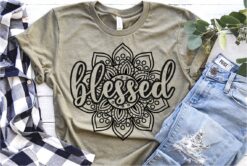 Blessed Mandala SVG file