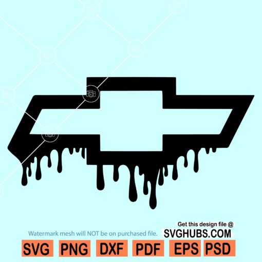Dripping Chevy SVG