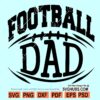 Football Dad Svg