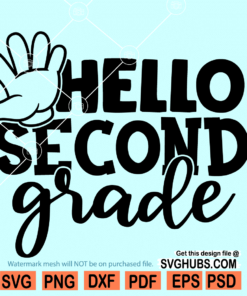 Hello Second Grade SVG