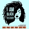 I am Black History SVG