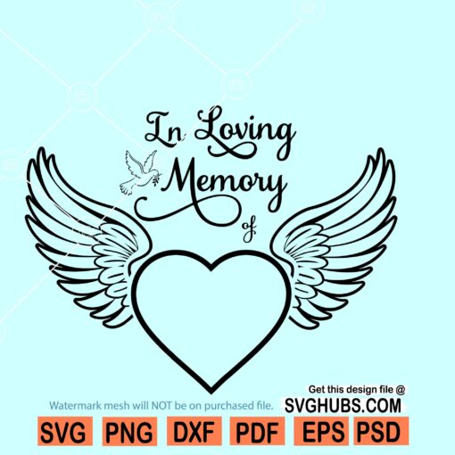 In loving memory SVG