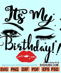 Its my birthday SVG