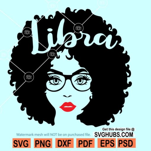 Libra girl SVG