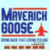Maverick goose SVG