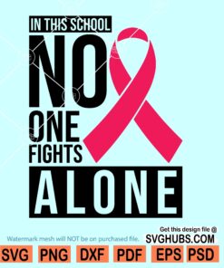 No One Fights Alone SVG