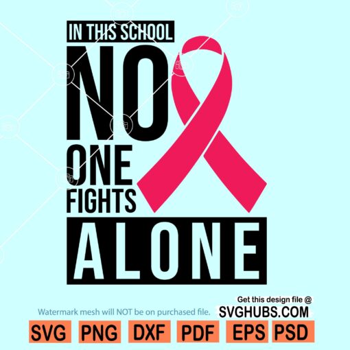 No One Fights Alone SVG