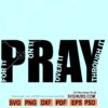 Pray on it SVG