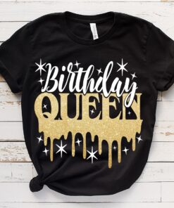 Birthday Queen Drip SVG