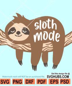 Sloth mode SVG