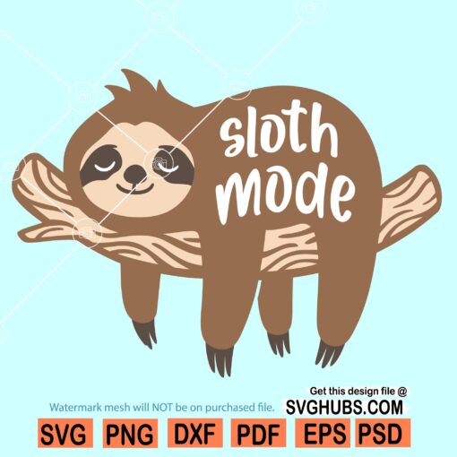 Sloth mode SVG