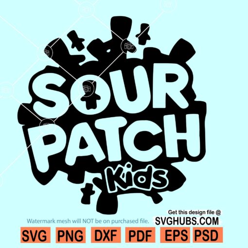 Sour Patch Kids SVG