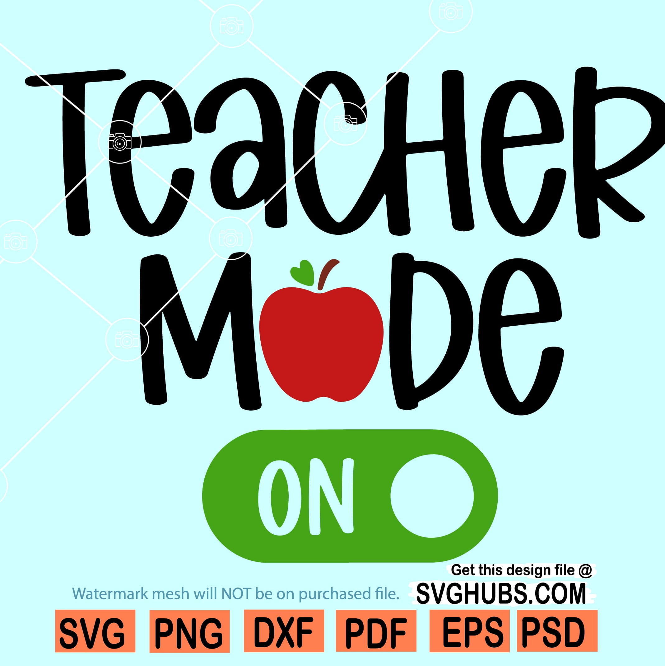 Teacher mode on svg, teaching mode on svg, love to teach svg