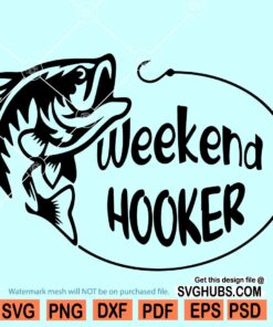 Weekend hooker SVG