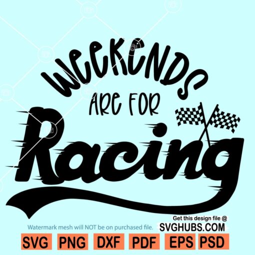 Weekends are for racing SVG