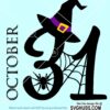 31st October Halloween SVG