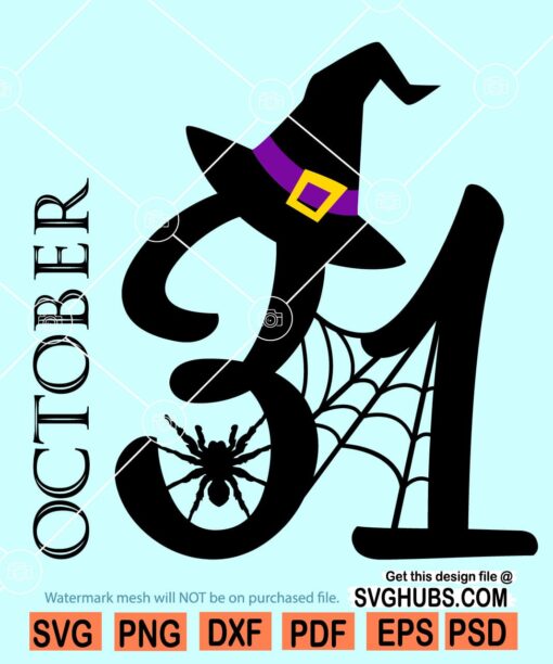 31st October Halloween SVG
