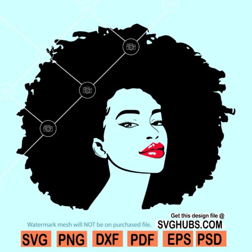 Black diva SVG