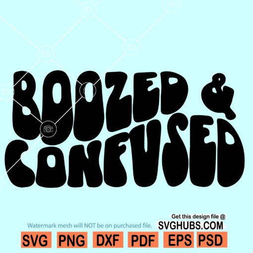 Boozed and confused SVG
