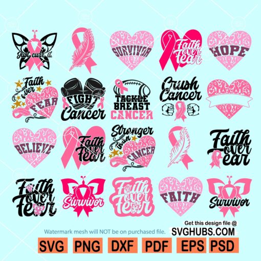 Cancer SVG Bundle