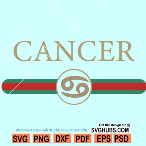 Cancer Birthday Svg
