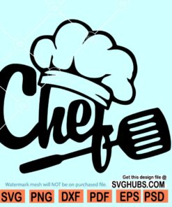 Chef svg cut file