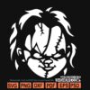 Chucky face SVG