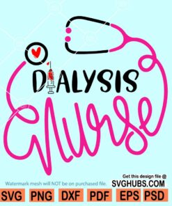 Dialysis Nurse SVG