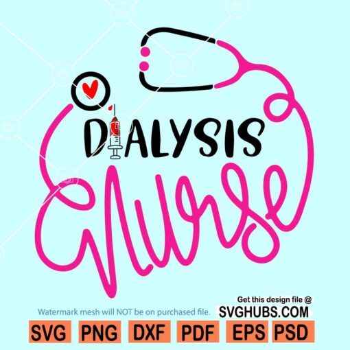 Dialysis Nurse SVG