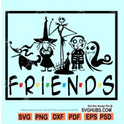 Friends Halloween SVG
