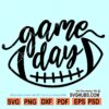 Game Day svg, Football Game Day svg, Game day shirt svg, Game Day Football svg