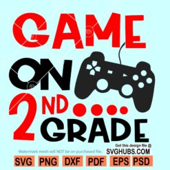 Game on 2nd grade SVG