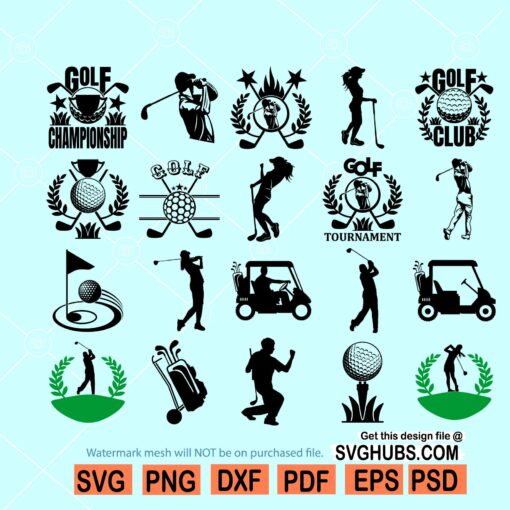 Golf SVG Bundle