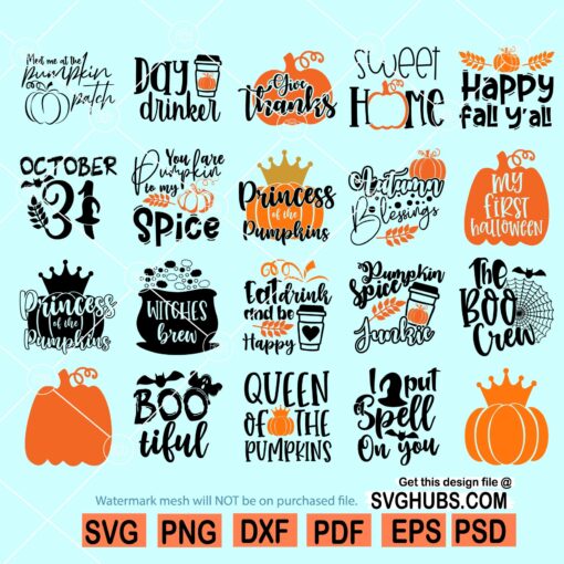 Halloween Svg Bundle, Halloween Quotes svg, Halloween bundle svg, Halloween design bundle