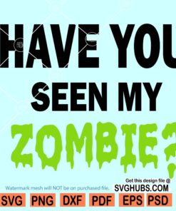 Have you seen my zombie SVG