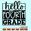 Hello fourth grade SVG