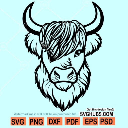Highland Bull SVG